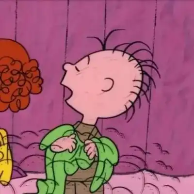 史努比情侣头像一对史努比和主人情侣头像一左一右