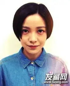 郭采洁短发发型图片女