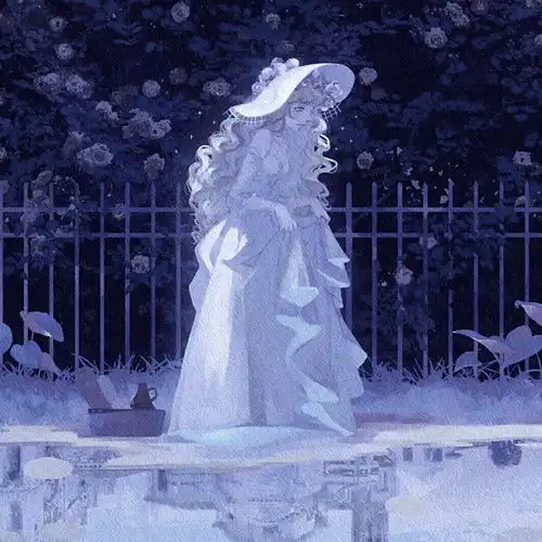 这组蓝色系动漫女头爱了