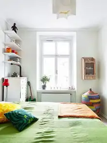 66平公寓饱和色块撞出活泼的居家气氛