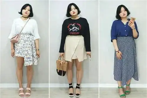 胖妹妹挑完这样的衣服,穿出来又显瘦,又有气质
