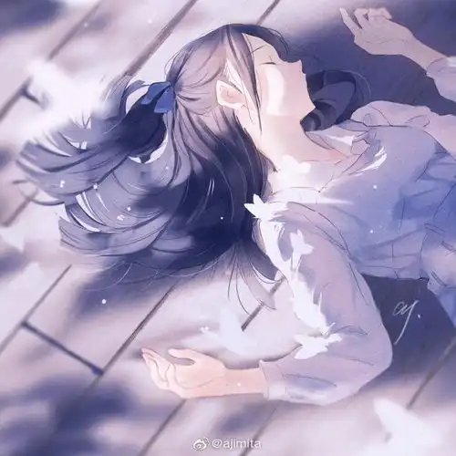 二次元萌系女生头像顺行