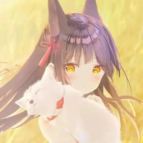 女生动漫头像笑着说起