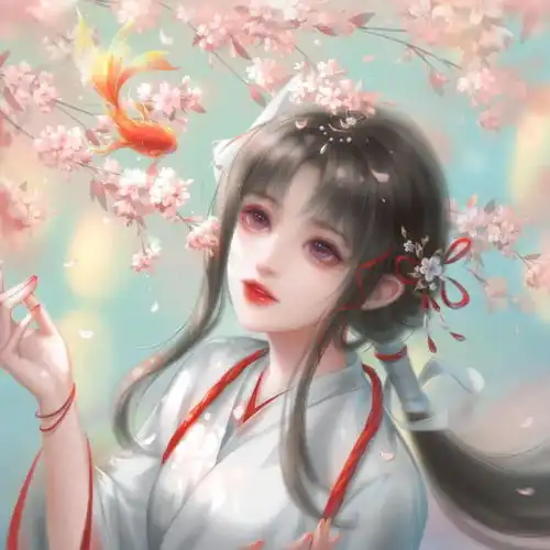 双人古风头像女动漫