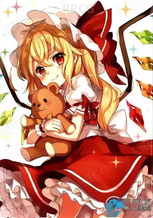 日本p站画师.jp可爱卡通大眼萌妹角色原画插画集