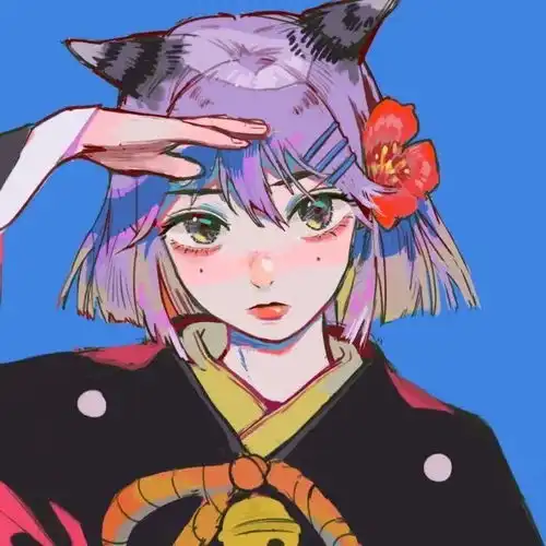 仙气头像女动漫黑色系冬