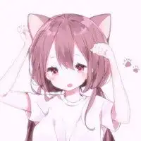 甜美可爱女生头像动漫粉