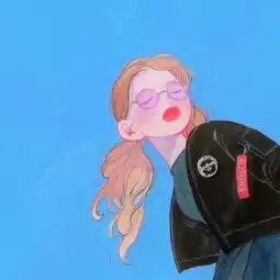 萌萌情侣头像粉色系少女