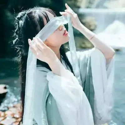 头像集古风头像岁月静好,夜色温柔你还没来,我怎敢老去