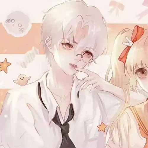 动漫情头我希望和你从校服到婚纱