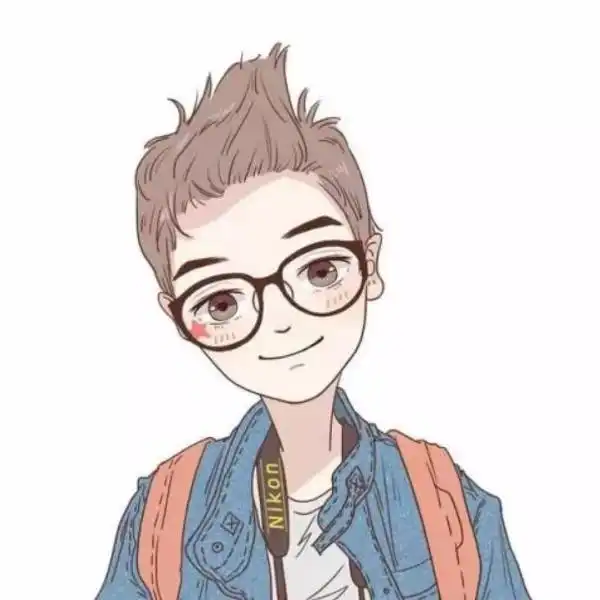 微信头像老年人男卡通老