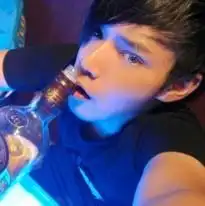 男生qq头像蓝色系鱼叉