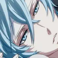 丧系蓝色眼睛头像微信头像图片大全