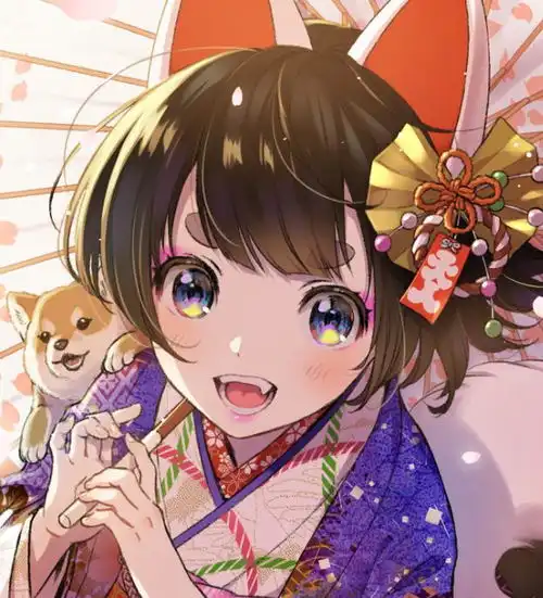 二次元头像可爱迷人的小姑娘,你的打扮真华丽,这感觉真好