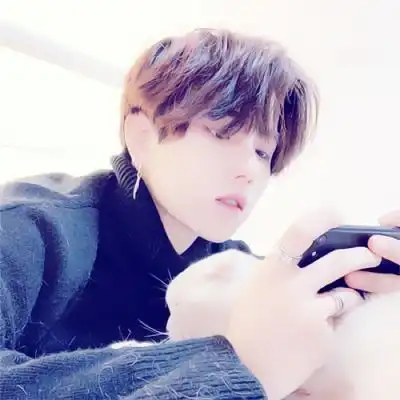 帅哥头像清冷感黑色系景