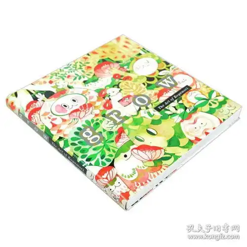 包邮现货日版koyamori画集画册作品集grow治愈系小清新水彩插画