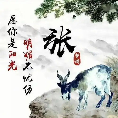 十二生肖版微信头像姓氏头像,中国风水墨风格,你喜欢哪一个