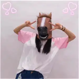 带特效的女生头像猫耳可爱猫咪,美颜贴特效真的不错了