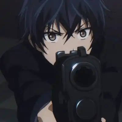 男生黑白灰色头像