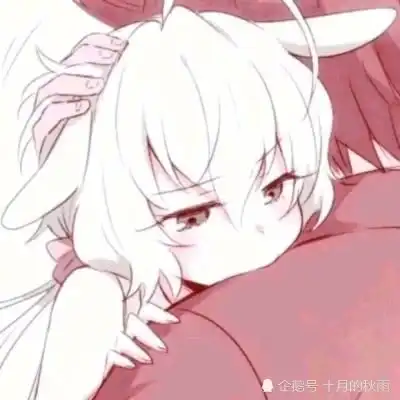 超火暗黑超萌动漫情侣头像,暗黑背影超恩爱,00后恩爱情侣专属