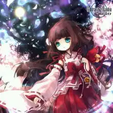 绿系女生动漫人物图片头