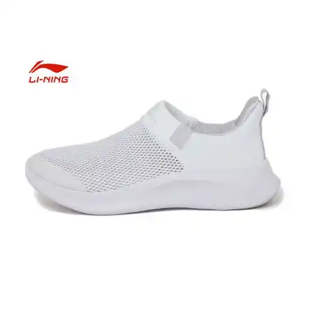 李宁lining运动生活系列男女大童网孔透气休闲鞋2021年夏季ykcr096
