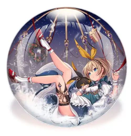 二次元美女有点微胖的姑娘