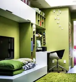 高调色室内装修10个出挑空间以色示人