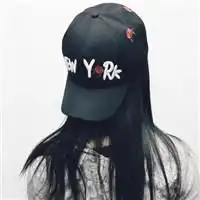 反戴帽子女生头像鸭舌帽女生背影冷酷
