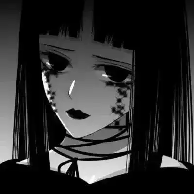 昵称丧系高冷灰色头像