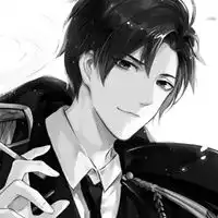 黑色动漫头像男黑色系列动漫男生头像