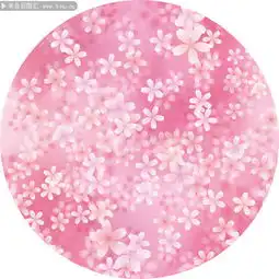 粉色系头像圆形粉红色