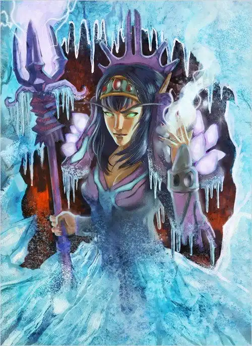 暴雪画廊21张最新作品死亡骑士也能如此有爱