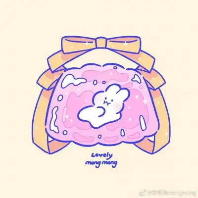 可爱卡通头像软萌兔