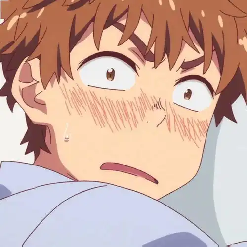 微信头像高冷范男卡通绿