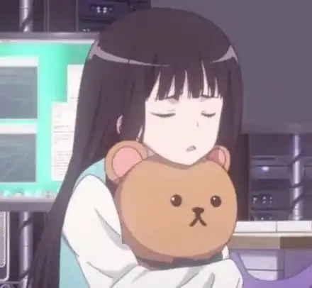 好看女生头像黑色系动漫神眸
