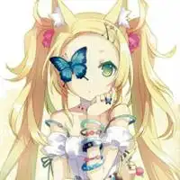 二次元q版猫耳少女头像微信头像图片大全