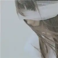 白色qq头像