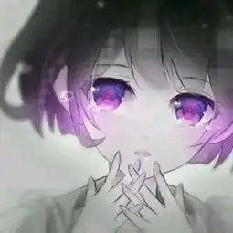 头像白色系女眼睛动漫