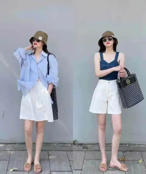 一到夏天穿衣难不,这位时尚博主的清爽穿搭,让人一见钟情