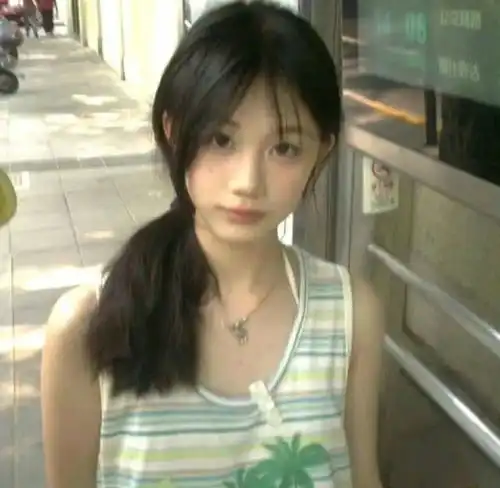 仙气森系女生头像绿色安静淡然的意境绿色头像女