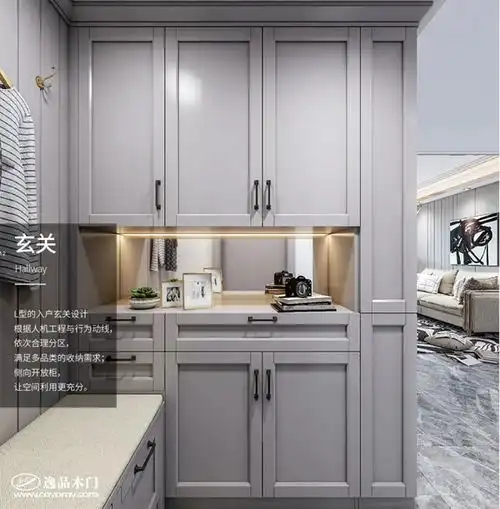 逸品木门全屋定制西西里系列灰调简欧,浪漫四溢