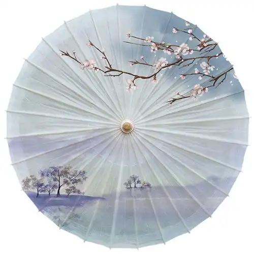 高颜值古风防雨油纸伞,配汉服简直不要太好看