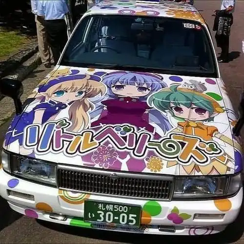 日本复古动漫头像街头