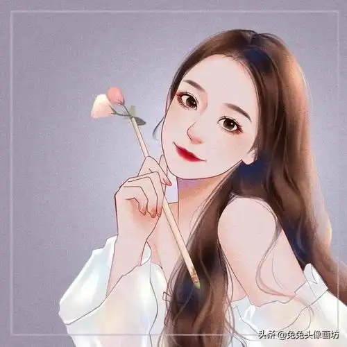 你发照片我来画,真人照片变漫画头像,温婉动人又好看