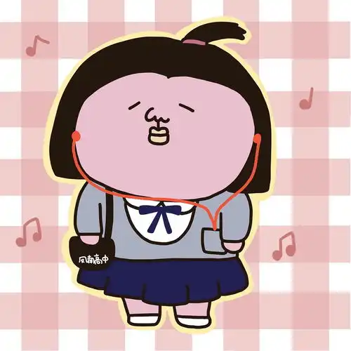 想见你卡通头像戴口罩也有