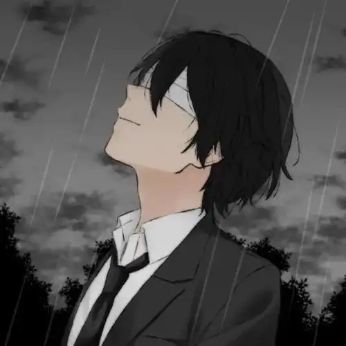 哭泣头像失恋低落丧系伤感情绪头像