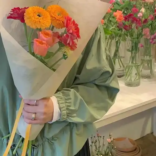 情侣头像捧花系列甜蜜