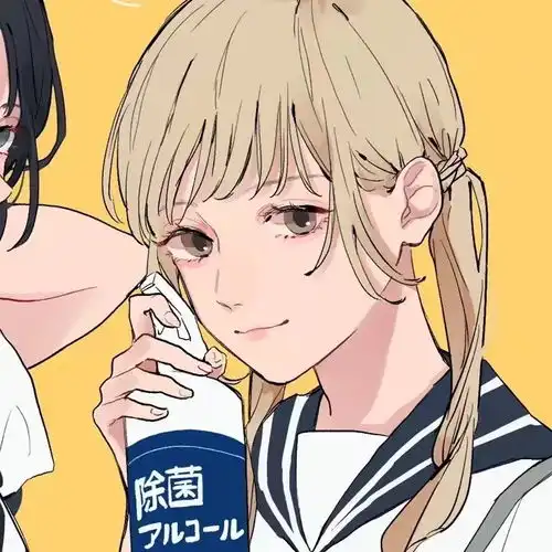动漫男生女生闺蜜头像山风停止了呼吸,爱意盛在夏日
