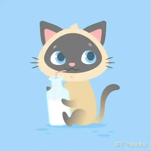 ai教程,制作一只可爱的卡通小猫咪